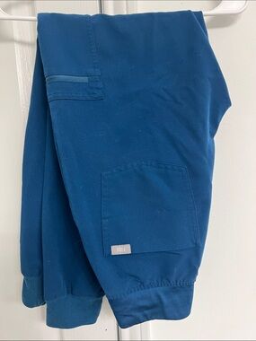 Figs Teal Blue Track Joggers